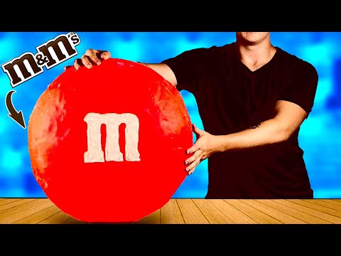 I Made A Giant 121-Pound M&M'S