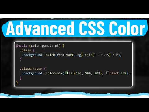 How To Handle CSS Colors Like A Senior Dev