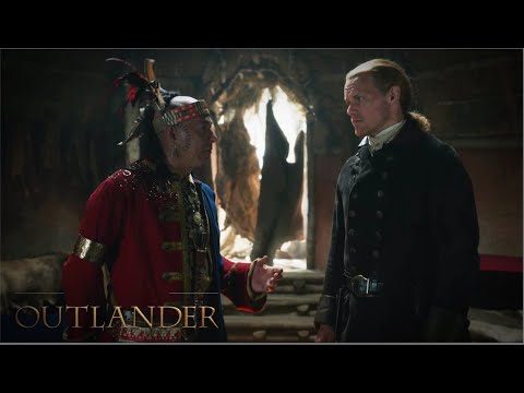 Jamie Tells Cherokee About The Future | Outlander