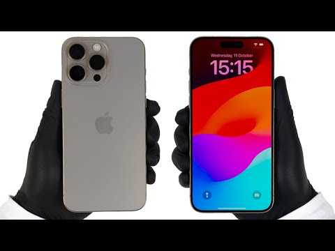 Apple iPhone 15 Pro Max Unboxing - ASMR