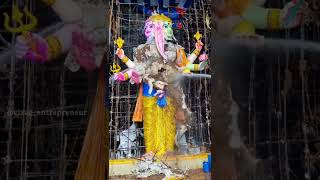 Gajuwaka 89 feet ganesh nimajjanam 😭                            #ganesh #vizag #gajuwaka #public#