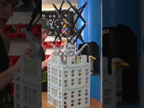 Finishing My LEGO Skyscraper! | LEGO City Day 27