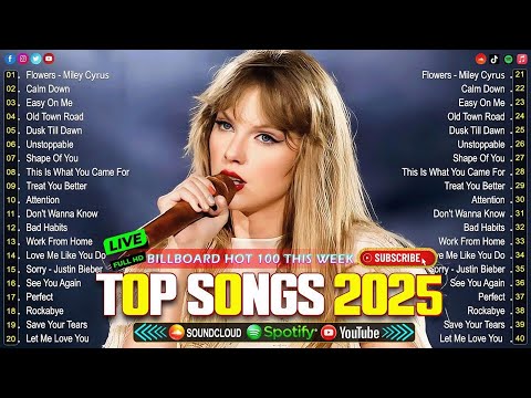 Top Songs 2025 - Top Hits English Songs Collection Album 2025 - Ava Max, Ed Sheeran, Charlie Puth...