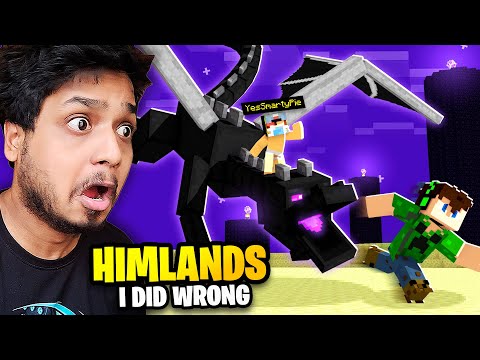 HIMLANDS ENDER DRAGON FIGHT FINALLY - Minecraft Himlands - Day 83 - [S3 E18]