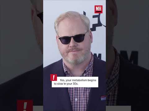 Jim Gaffigan balances aging, metabolism and diet #menshealth