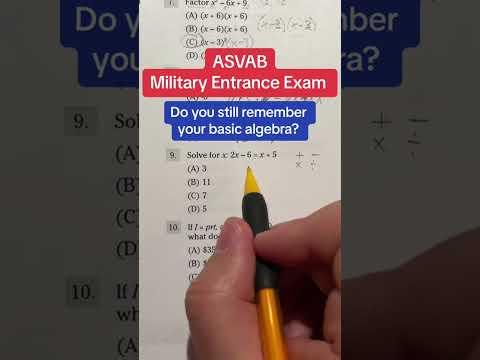 ASVAB Prep Math Knowledge Practice 9