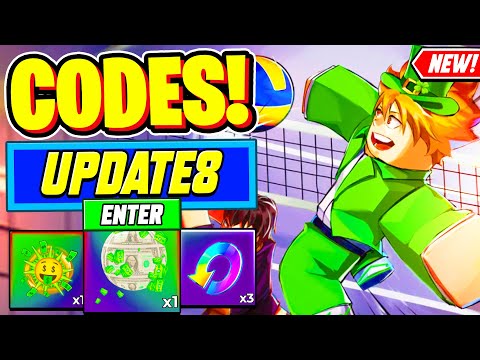 ⚠️New⚠️ ALL WORKING UPDATE 8 CODES For Volleyball Legends - Roblox Volleyball Legends Codes 2025