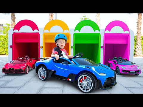 Roma and Oliver's EPIC Car Garage ADVENTURE