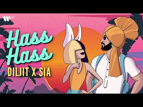 Hass Hass (Official Video) Diljit X Sia New Punjabi Song