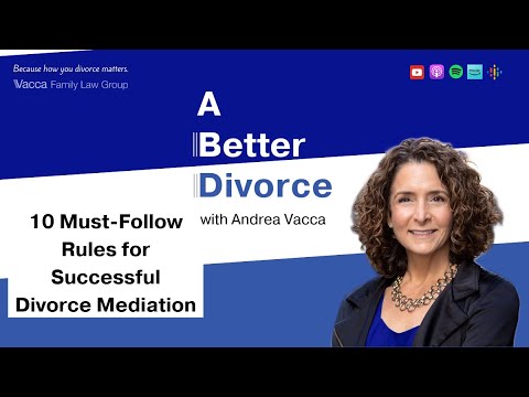 10 Must-Follow Rules for Successful Divorce Mediation