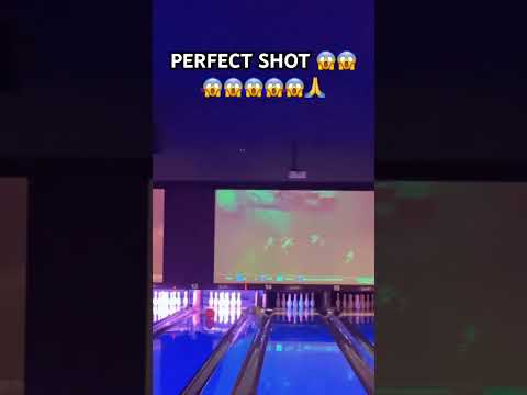 PERFECT SHOT 😱😱😱😱🚂🚂 #bowling #usa #shorts