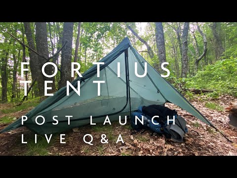 Fortius Trekking Pole Tent Live Q&A (Replay)