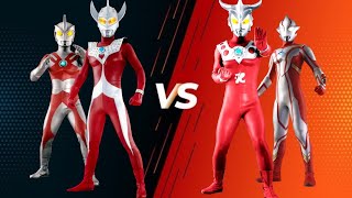 Epic Battle! Ultraman Taro vs Ultraman Leo | Ultraman Ace vs Mebius - Ultimate Showdown #ウルトラマン