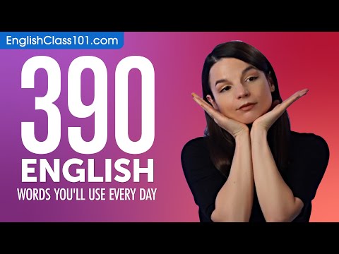 390 English Words You'll Use Every Day - Basic Vocabulary #79