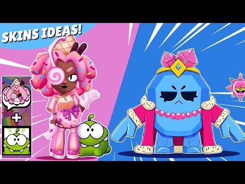 30+ Skins Ideas | Brawl Stars