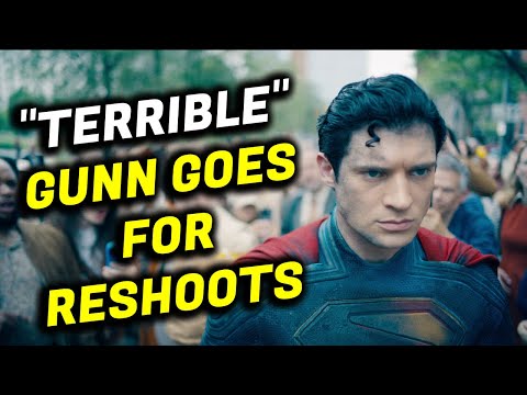 SUPERMAN Test Screenings "TERRIBLE" James Gun Going Back For Reshoots