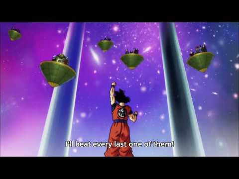 Goku speaks to the Gods rudely