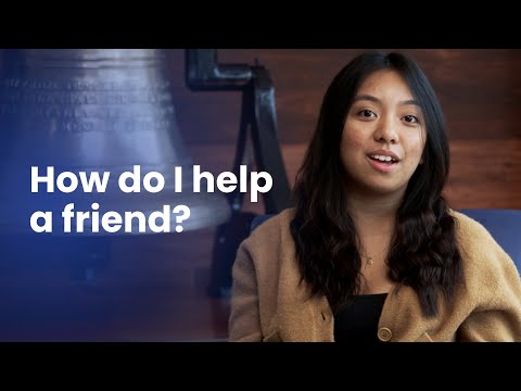 How to help a friend with their mental health