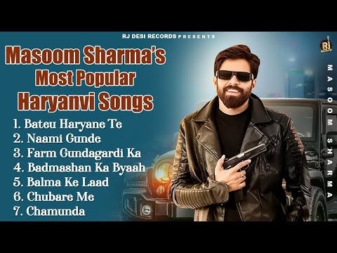 Masoom Sharma’s Most Popular Haryanvi Songs | Best Haryanvi Songs | Top Trending Haryanvi Songs