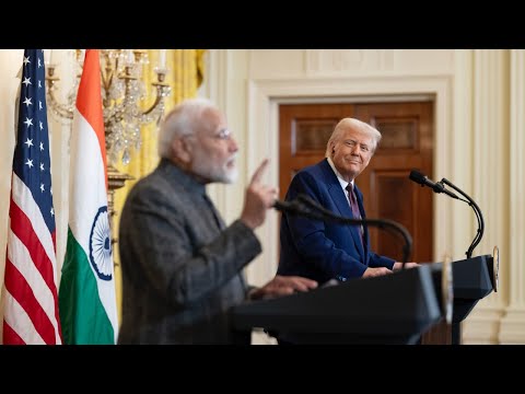 President Trump Hosts a Press Conference with Prime Minister Narendra Modi