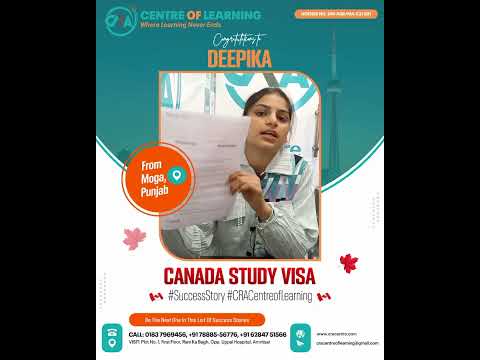 Congratulations to DEEPIKA for her Canada Study Visa 🇨🇦😍✈️🇨🇦😍✈️