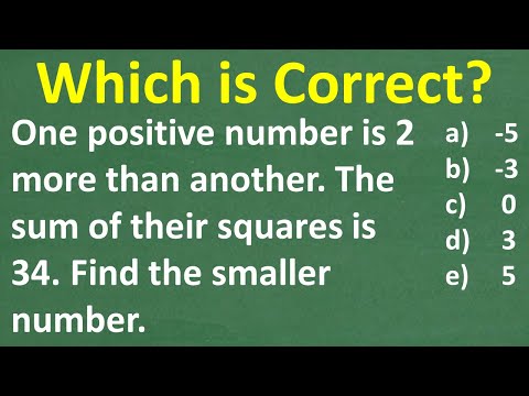 Can You Solve This? Find the Smaller Number in This Math Question!