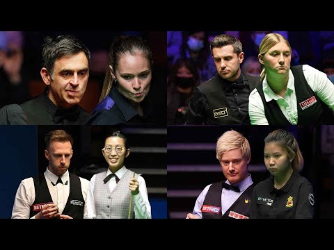 Boys and Girls! TOP 13 BEST SHOTS! Snooker World Mixed Doubles