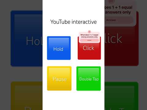 YouTube interactive #interactive