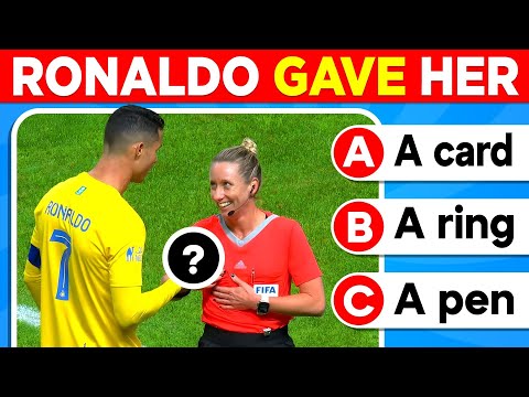 What Happens Next...❓👏 Guess the Most Emotional & Respect Moments of RONALDO! Football Quiz