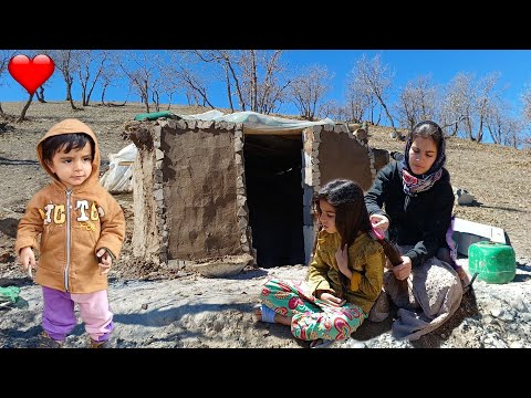 Brave mother:the hard life of Elnaz and Farida in the mountains