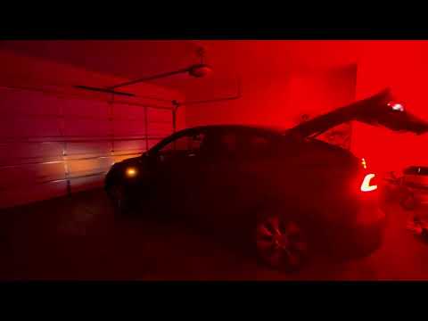 Tesla Light Show #tesla #teslamodely #teslamodel3  #nriteluguvlogs