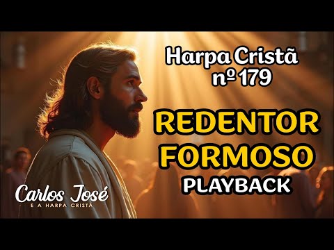 REDENTOR FORMOSO - Harpa Cristã nº 179 - CARLOS JOSÉ (playback)