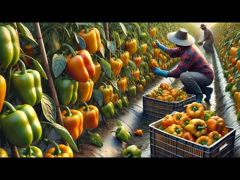 Farmers Harvest And Process Billions Of Chilies, Along With Many Other Fruits And Vegetables