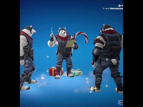 New Nice List Icon Series Emote #shorts #epicpartner #fortnite #codeshirokuma