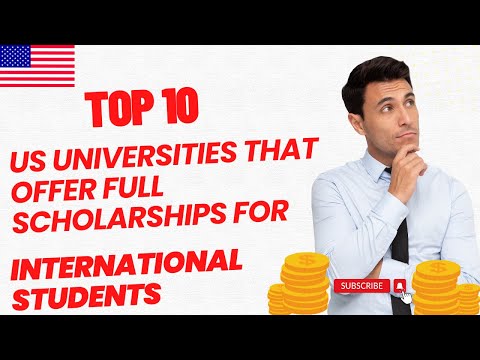 Top 10 US Universities that offer Full Scholarship For International Students | F1 Visa