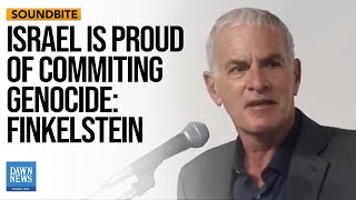 Israel Is Not Even Trying To Hide The Fact That It Is Committing Genocide: Norman Finkelstein | Dawn