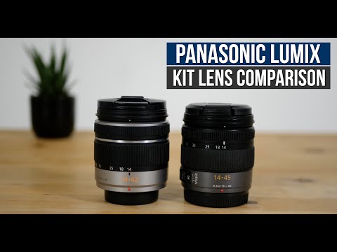 Panasonic Lumix 14-42mm vs 14-45mm. Kit Lens Comparison