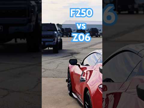 CUSTOM Ford F250 Platinum VS CORVETTE Z06