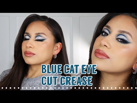 BLUE CAT EYE GLAM