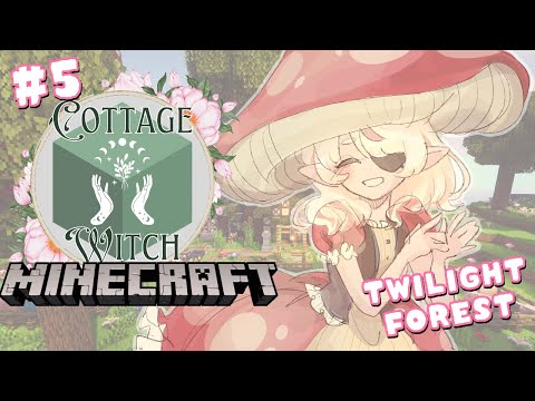 【#NIJIENchanted】LET'S GO TWILIGHT FOREST!! - Minecraft RP【Maria Marionette | NIJISANJI EN】