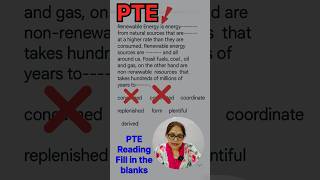 Let’s solve PTE fill ups in 1 minute…#pte#ptereadingtips