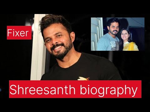 S.sreeshanth biography|श्रीसंत की जीवनी|#cricket