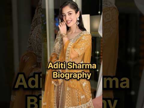 Aditi Sharma Biography #aditisharma #apollena #rabsehaidua #yehjaduhaijinnka #kaleerein