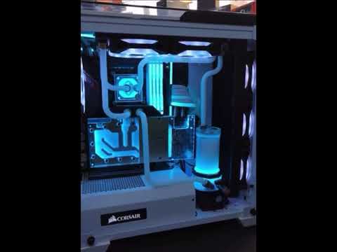 GAMING PC WITH WATER COOLING SYSTEM