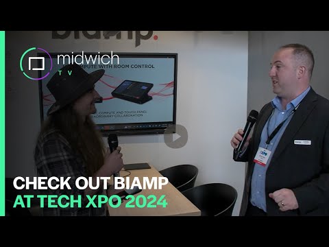 Discover the exclusive Biamp stand at Tech Xpo 2024!