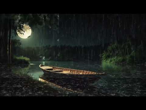 Piano vibrations and rain sounds for a more peaceful sleep