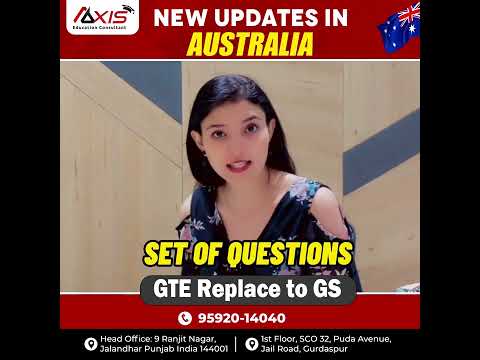 RECENT NEW UPDATES IN AUSTRALIA. GTE Replace to GS. Contact us! 📞 9592014040