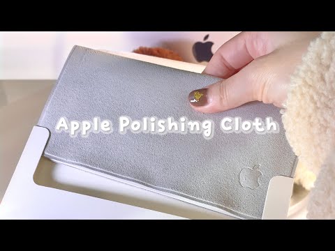 🐻‍❄️ Apple Polishing Cloth unbox