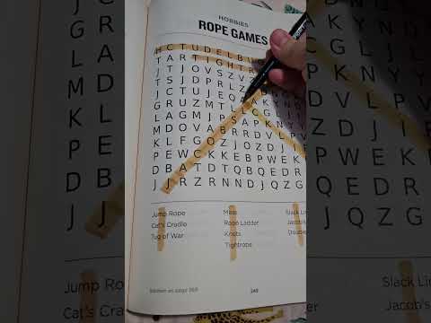 Nat's (me) Word Search Rope Games