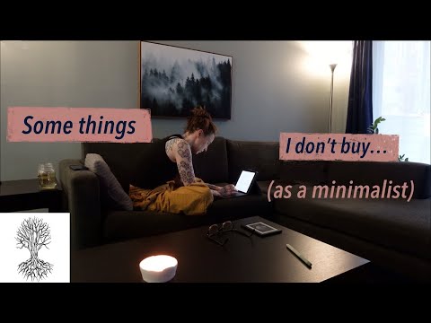 8 things I no longer buy as a minimalist